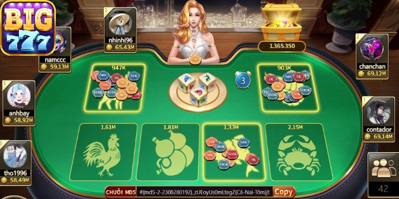 Các công cụ thường dùng để gian lận Bầu Cua